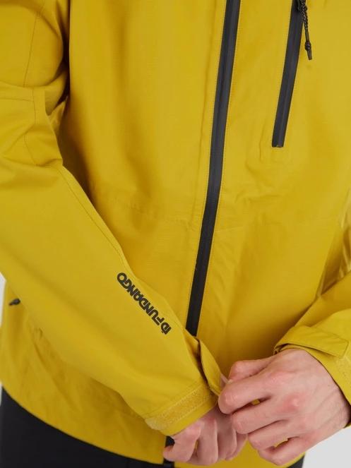 Fundango Piorini Waterproof Jacket męski plaszcz przeciwdeszczowy żółty 7