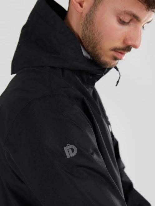 Fundango Piorini Waterproof Jacket męski plaszcz przeciwdeszczowy czarny 6