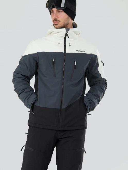 Fundango Privet Allmountain Jacket męski kurtka narciarska szary 2