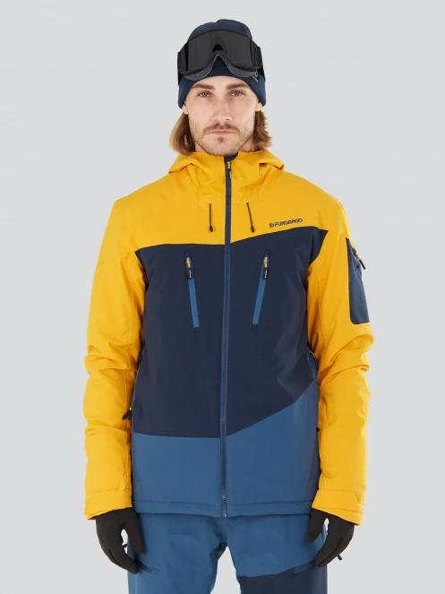 Fundango Privet Allmountain Jacket męski kurtka narciarska pomarańczowy 2