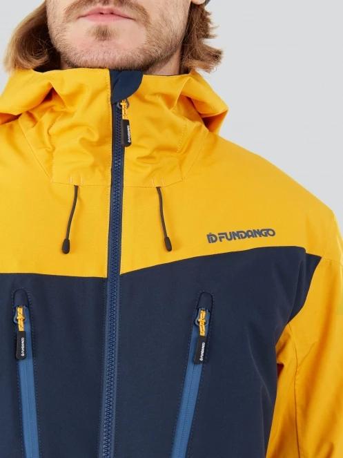 Fundango Privet Allmountain Jacket męski kurtka narciarska pomarańczowy 8