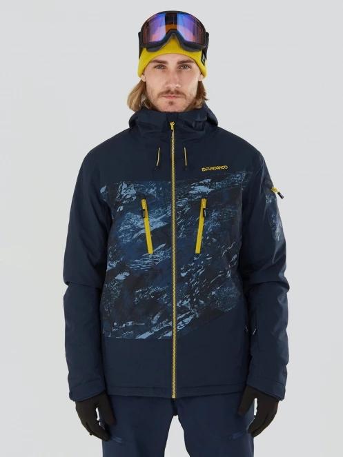 Fundango Privet Allmountain Jacket męski kurtka narciarska ciemnoniebieski 2