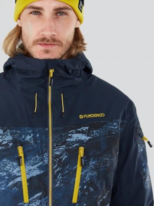 Fundango Privet Allmountain Jacket męski kurtka narciarska ciemnoniebieski 7