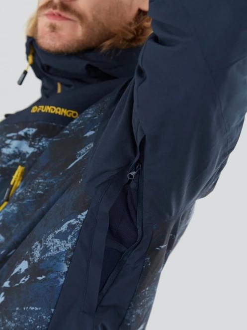 Fundango Privet Allmountain Jacket męski kurtka narciarska ciemnoniebieski 9