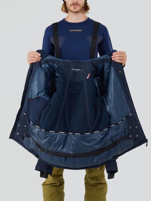 Fundango Privet Allmountain Jacket męski kurtka narciarska ciemnoniebieski 5