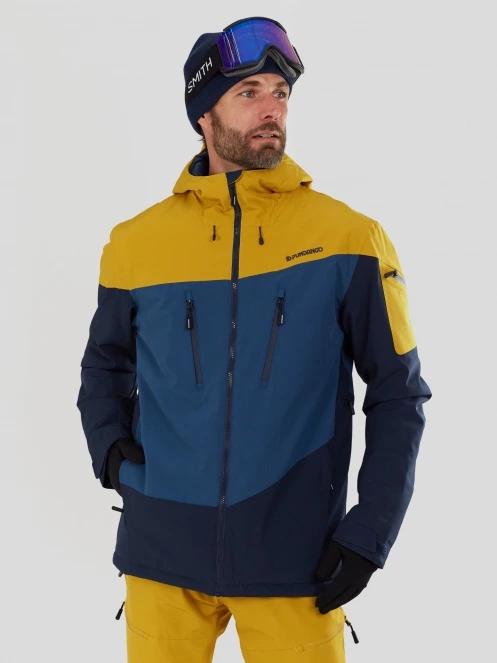 Fundango Privet Allmountain Jacket męski kurtka narciarska niebieski 2