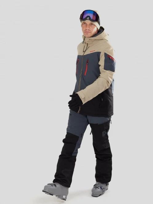 Fundango Privet Allmountain Jacket męski kurtka narciarska piasek 6