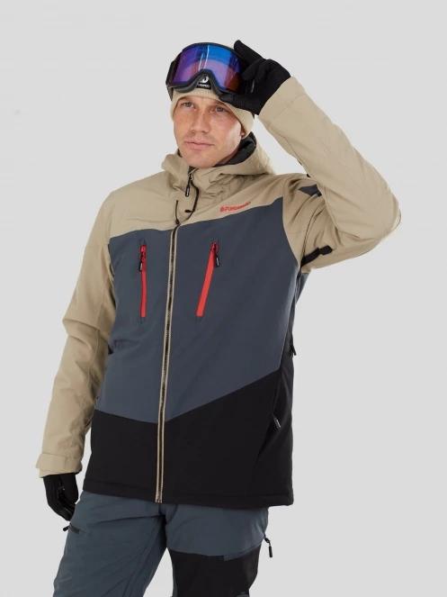 Fundango Privet Allmountain Jacket męski kurtka narciarska piasek 7