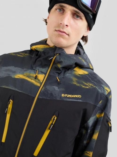 Fundango Privet Allmountain Jacket męski kurtka narciarska czarny 8