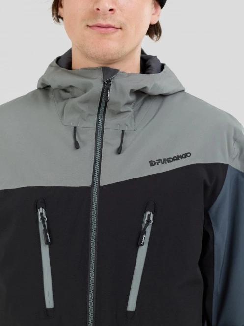 Fundango Privet Allmountain Jacket męski kurtka narciarska oliwka 6