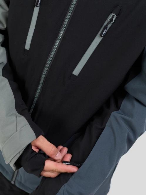 Fundango Privet Allmountain Jacket męski kurtka narciarska oliwka 10