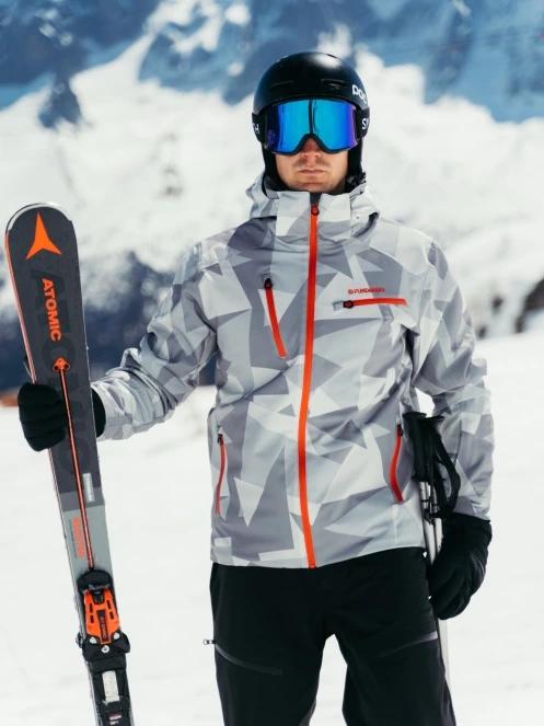 Fundango Telluride Ski Jacket męski kurtka narciarska szary 13