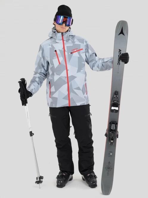 Fundango Telluride Ski Jacket męski kurtka narciarska szary 4