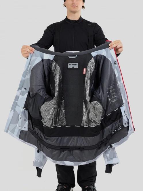 Fundango Telluride Ski Jacket męski kurtka narciarska szary 5