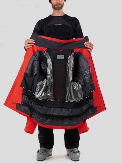 Fundango Telluride Ski Jacket męski kurtka narciarska czerwony 5