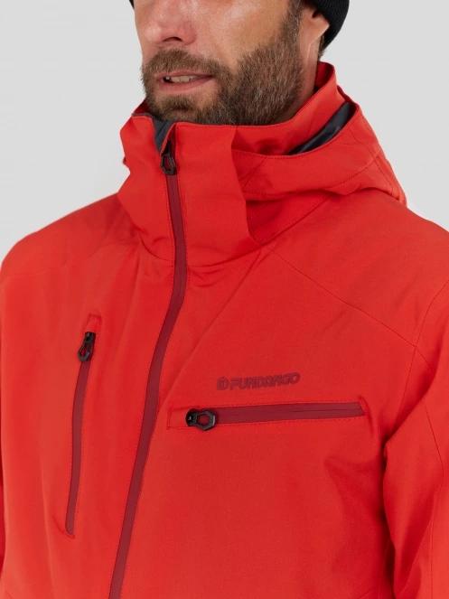 Fundango Telluride Ski Jacket męski kurtka narciarska czerwony 8