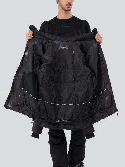 Fundango Fairfield Padded Jacket męski pikowana kurtka narciarska czarny 5