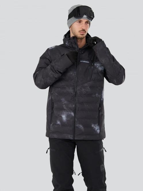 Fundango Fairfield Padded Jacket męski pikowana kurtka narciarska czarny 6