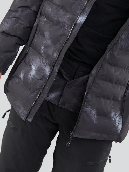 Fundango Fairfield Padded Jacket męski pikowana kurtka narciarska czarny 9