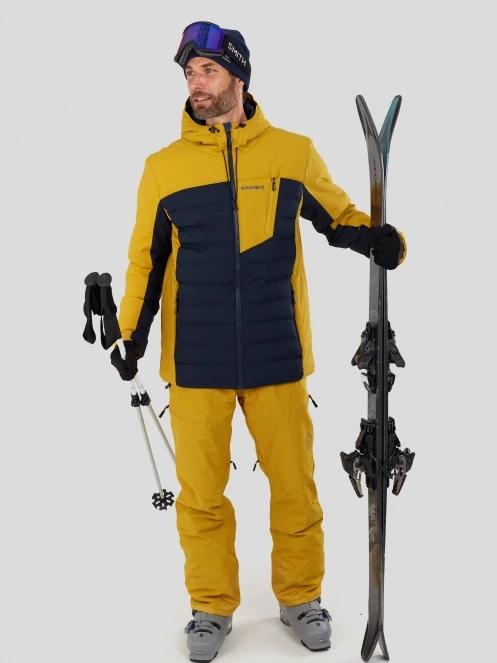 Fundango Fairfield Padded Jacket męski pikowana kurtka narciarska ciemnoniebieski 4