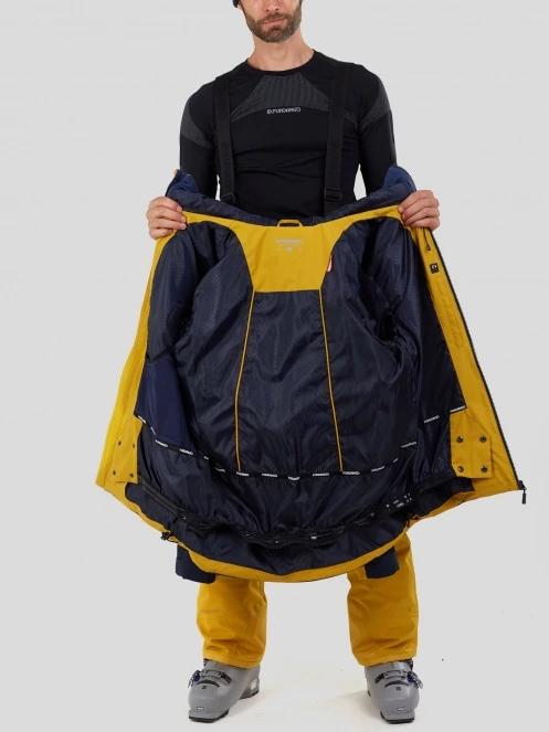 Fundango Fairfield Padded Jacket męski pikowana kurtka narciarska ciemnoniebieski 5