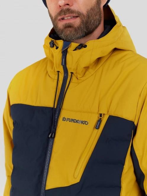 Fundango Fairfield Padded Jacket męski pikowana kurtka narciarska ciemnoniebieski 7
