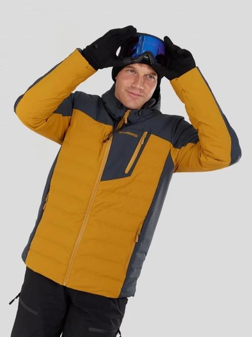 Fundango Fairfield Padded Jacket męski pikowana kurtka narciarska szary 6