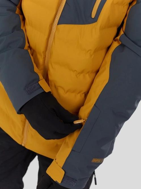 Fundango Fairfield Padded Jacket męski pikowana kurtka narciarska szary 8