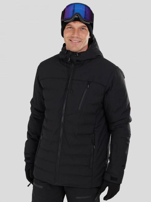 Fundango Fairfield Padded Jacket męski pikowana kurtka narciarska czarny 2