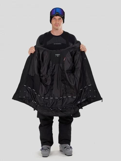 Fundango Fairfield Padded Jacket męski pikowana kurtka narciarska czarny 5