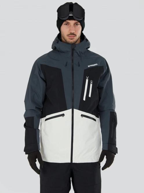 Fundango Rigel 3L Jacket męski kurtka narciarska szary 2