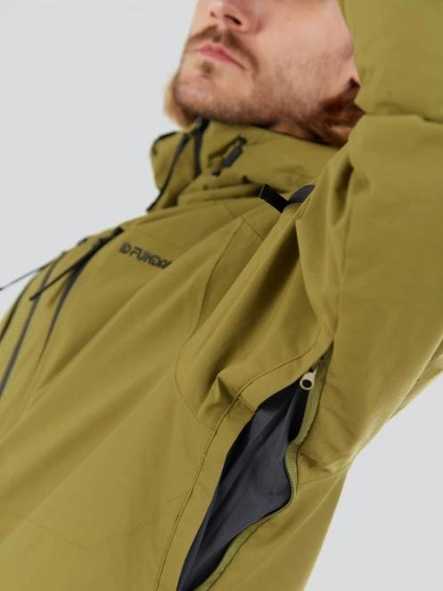 Fundango Baily ECO Allmountain Jacket męski kurtka narciarska zielony 7