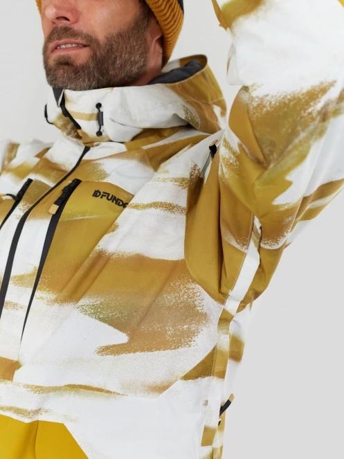 Fundango Baily ECO Allmountain Jacket męski kurtka narciarska żółty 7