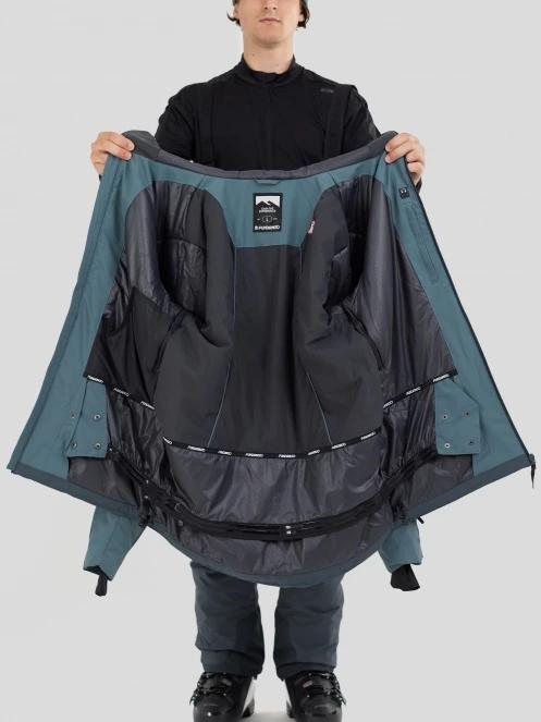 Fundango Baily ECO Allmountain Jacket męski kurtka narciarska zielony 5