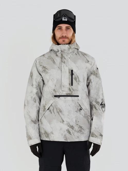 Fundango Tilbury ECO Logo Anorak męski kurtka narciarska piasek 2