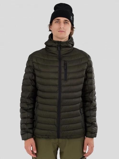 Fundango Rauris Down Jacket męski puchowa kurtka oliwka 2