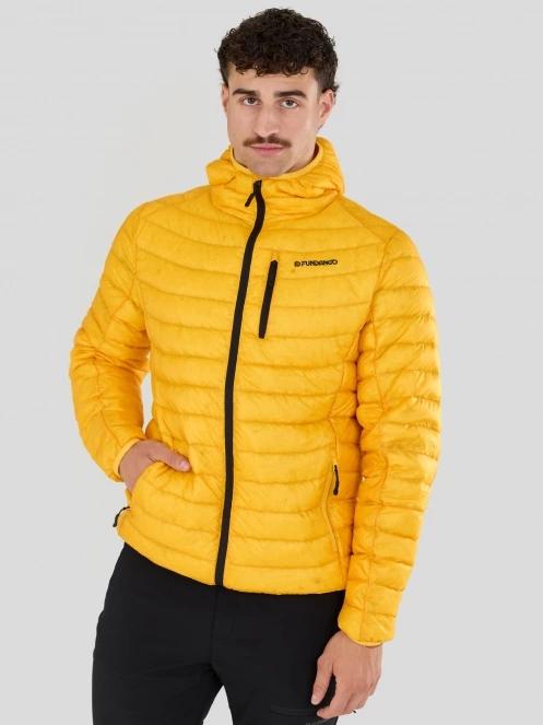 Fundango Rauris Down Jacket męski puchowa kurtka brąz 2