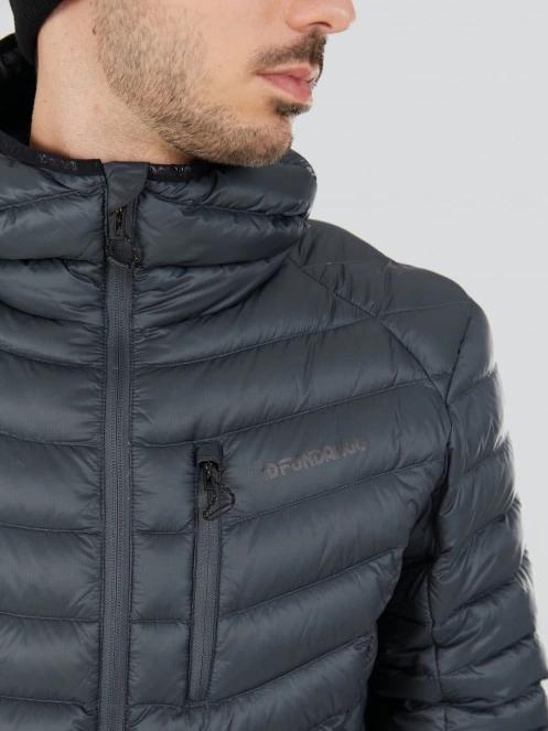 Fundango Rauris Down Jacket męski puchowa kurtka szary 5