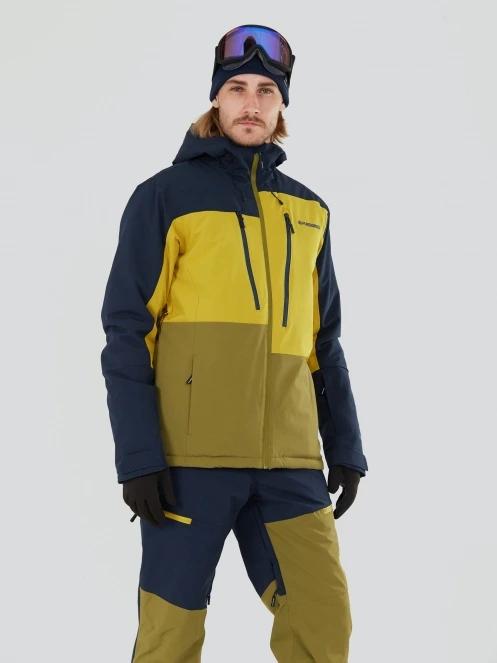 Fundango Atlas Allmountain Jacket męski kurtka narciarska żółty 2
