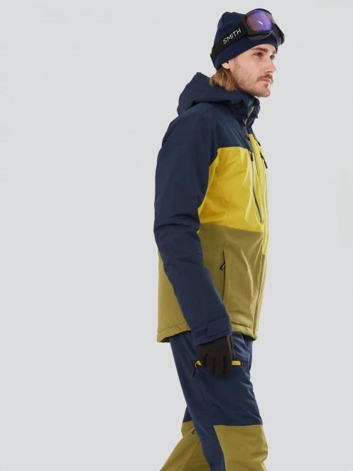 Fundango Atlas Allmountain Jacket męski kurtka narciarska żółty 5