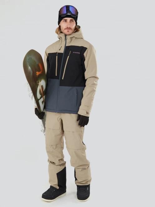 Fundango Atlas Allmountain Jacket męski kurtka narciarska piasek 4