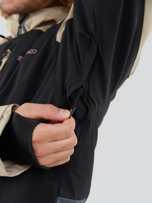 Fundango Atlas Allmountain Jacket męski kurtka narciarska piasek 8