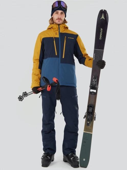 Fundango Atlas Allmountain Jacket męski kurtka narciarska żółty 4
