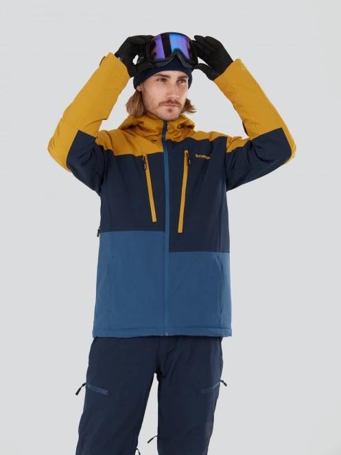 Fundango Atlas Allmountain Jacket męski kurtka narciarska żółty 7