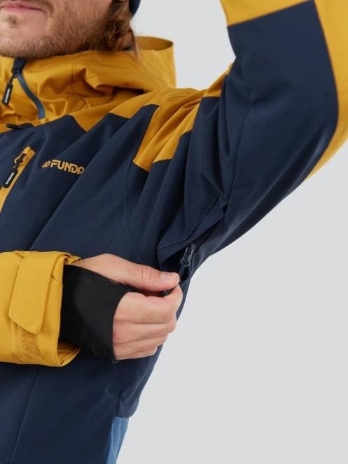 Fundango Atlas Allmountain Jacket męski kurtka narciarska żółty 9