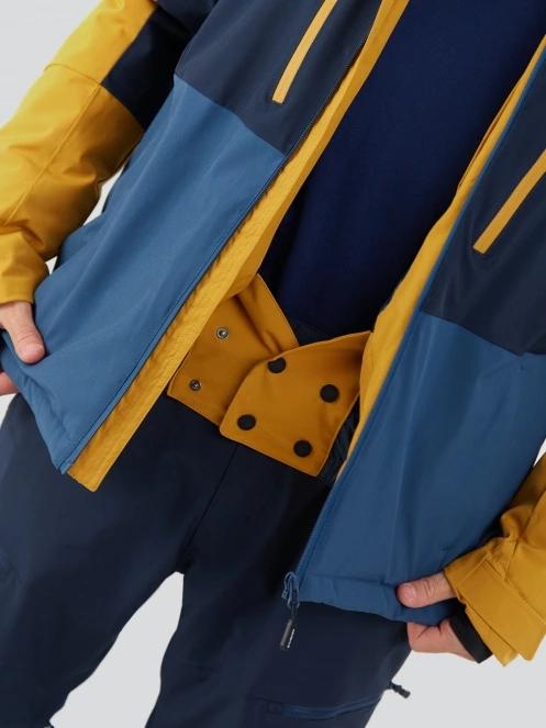 Fundango Atlas Allmountain Jacket męski kurtka narciarska żółty 10
