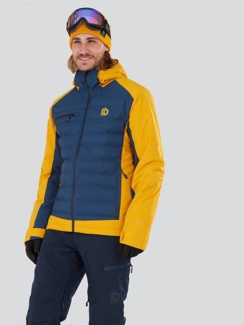 Fundango Orion Padded Jacket męski pikowana kurtka narciarska niebieski 6