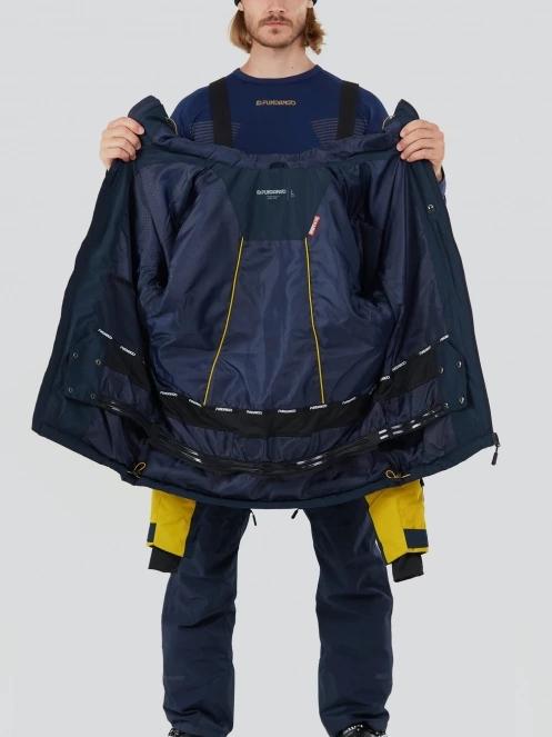 Fundango Orion Padded Jacket męski kurtka narciarska żółty 6