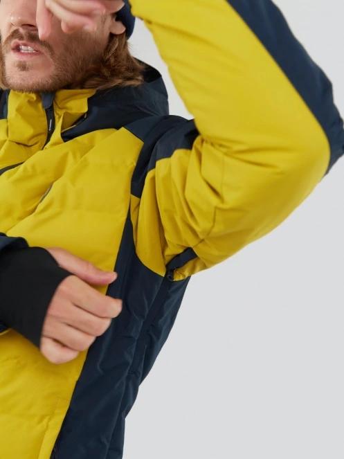 Fundango Orion Padded Jacket męski kurtka narciarska żółty 9