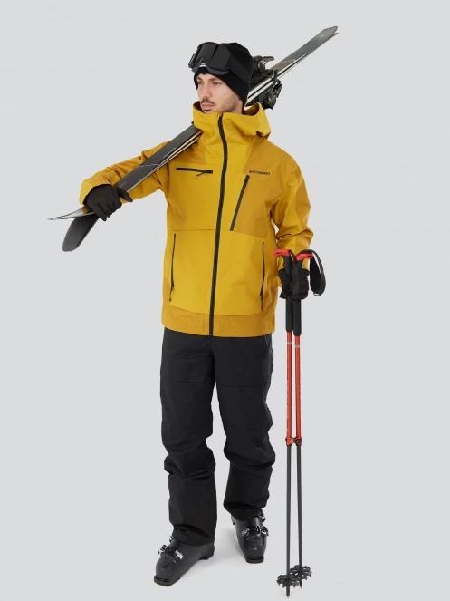 Fundango Manota 3L Shell Jacket męski kurtka narciarska żółty 2